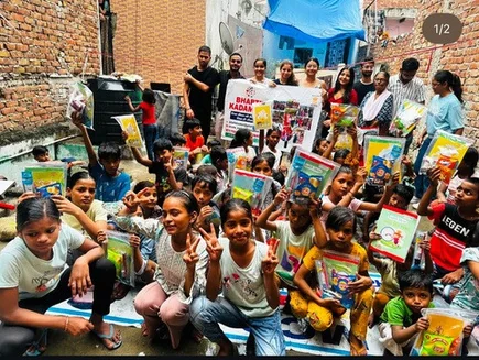 Children receiving educational and relief support