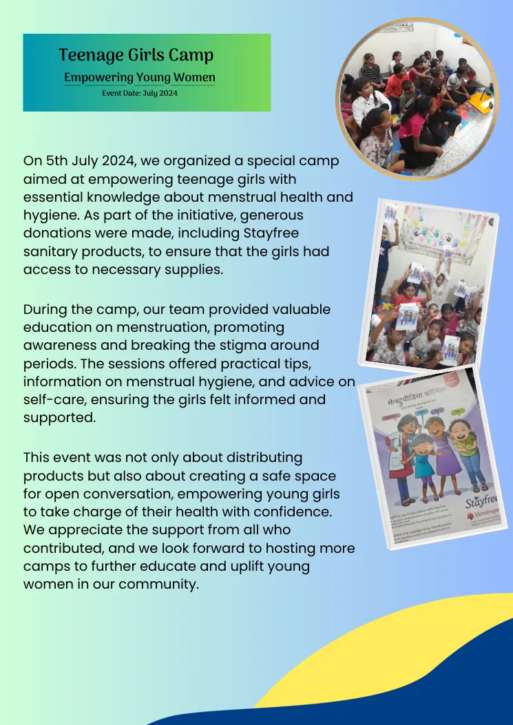 Support Hygiene Kit Distribution