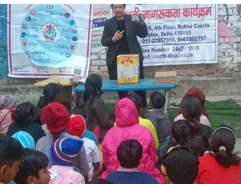 Advocate addressing children