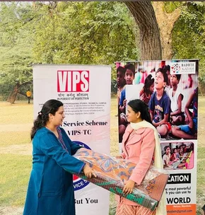 VIPS-TC donation handover